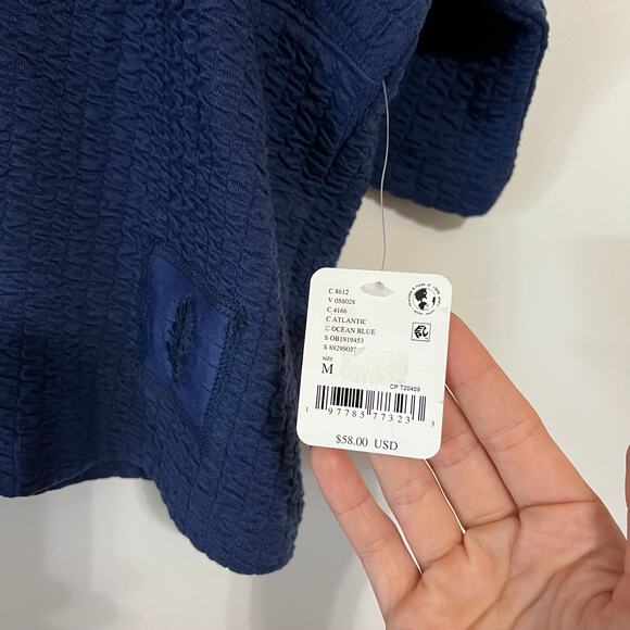 NWT Free People Movement Inspire Texture Tee in Atlantic | M - Picture 7 of 12